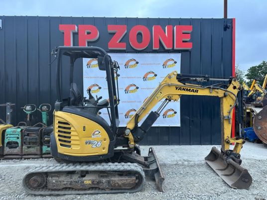 Yanmar VIO26-6 Canopy à 21500 € HT - Мини-экскаватор: фото 1 Yanmar VIO26-6 Canopy à 21500 € HT - Мини-экскаватор: фото 1
