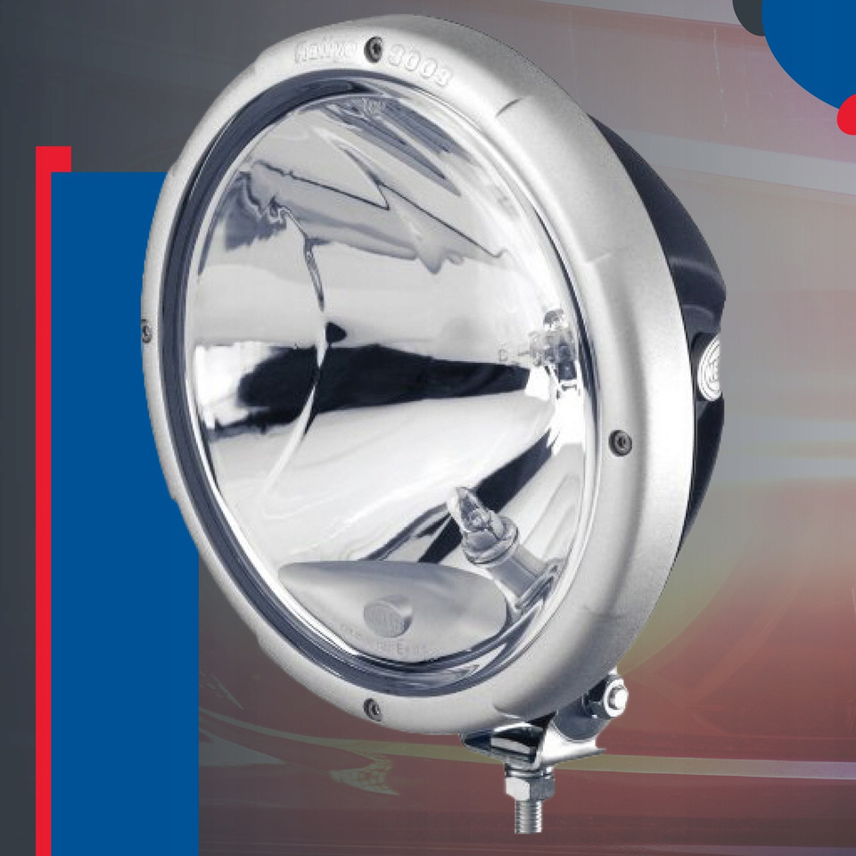HELLA HALOGEN REFLEKTOR DALEKOSIĘŻNY HELLA RALLYE 3003 1F8 009 797-021 1524735 - Запчасти: фото 1