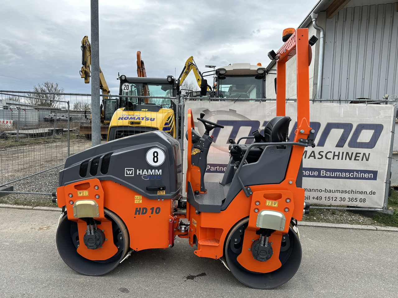 Hamm HD 10 VV - Дорожный каток: фото 1 Hamm HD 10 VV - Дорожный каток: фото 1