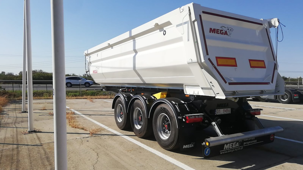 MEGA Tipper 28m3 NEW, SAF DISC, HYVA, HARDOX, TOP ! - Самосвальный полуприцеп: фото 4 MEGA Tipper 28m3 NEW, SAF DISC, HYVA, HARDOX, TOP ! - Самосвальный полуприцеп: фото 4