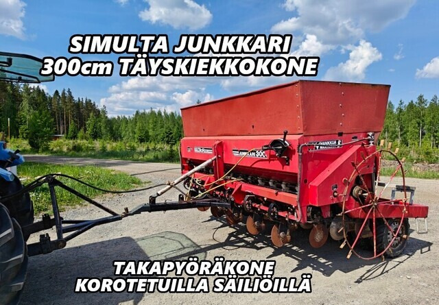 Simulta-Junkkari kylvölannoitin - 300cm - VIDEO - Сеялка: фото 1 Simulta-Junkkari kylvölannoitin - 300cm - VIDEO - Сеялка: фото 1