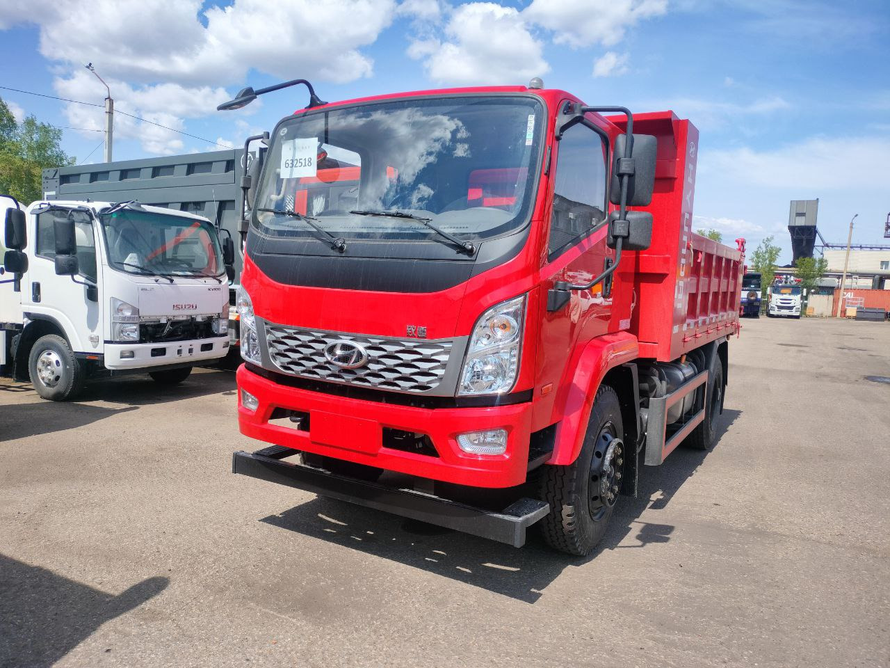 Новый Самосвал HYUNDAI с передним подъемником: фото 9