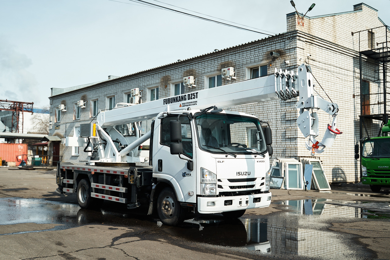 Новый Мобильный кран ISUZU автокран 5 т: фото 18