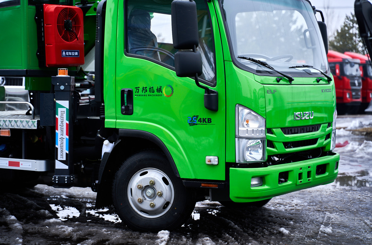 Новый Грузовик с подъемником ISUZU автовышка 28 м: фото 7