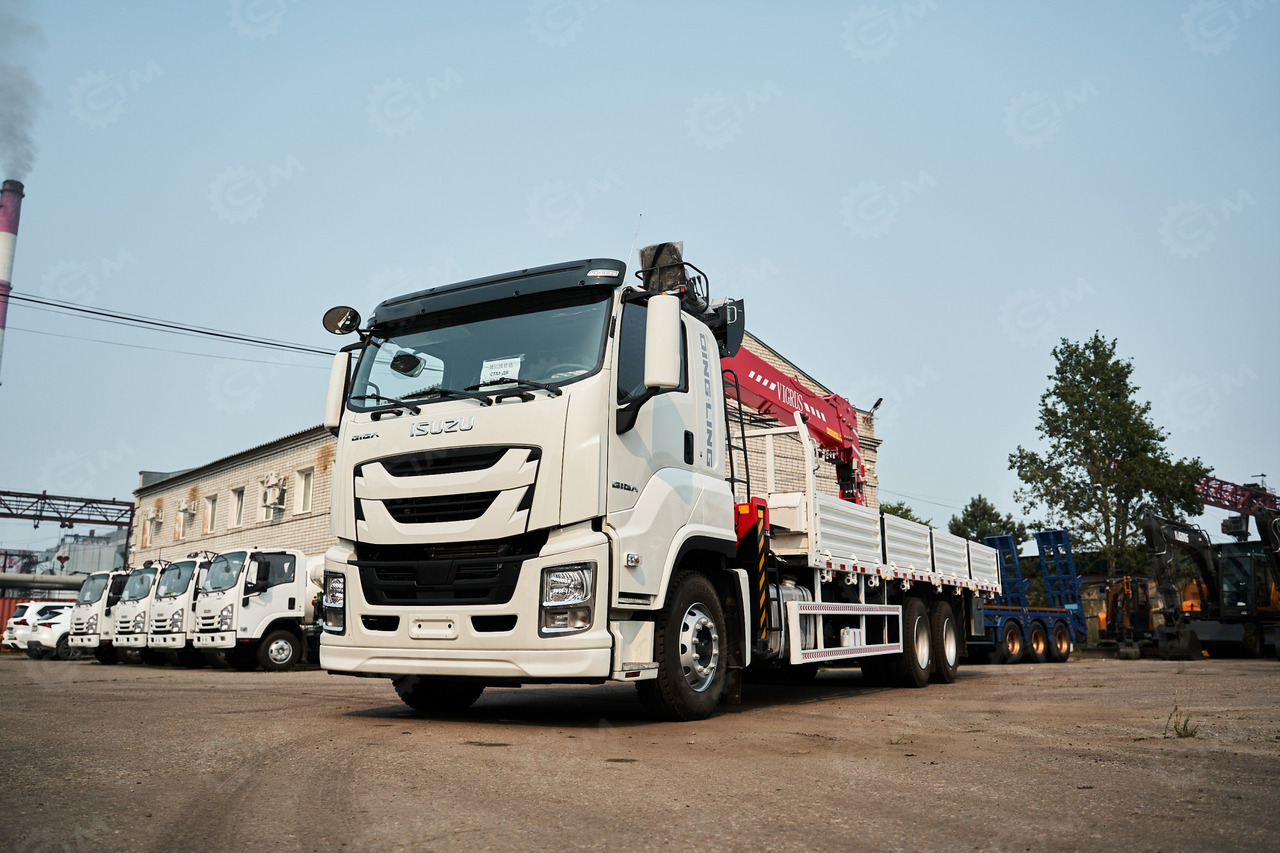 ISUZU c КМУ SHS3005 г/п 12 т - Грузовик бортовой/ Платформа, Автоманипулятор: фото 2 ISUZU c КМУ SHS3005 г/п 12 т - Грузовик бортовой/ Платформа, Автоманипулятор: фото 2