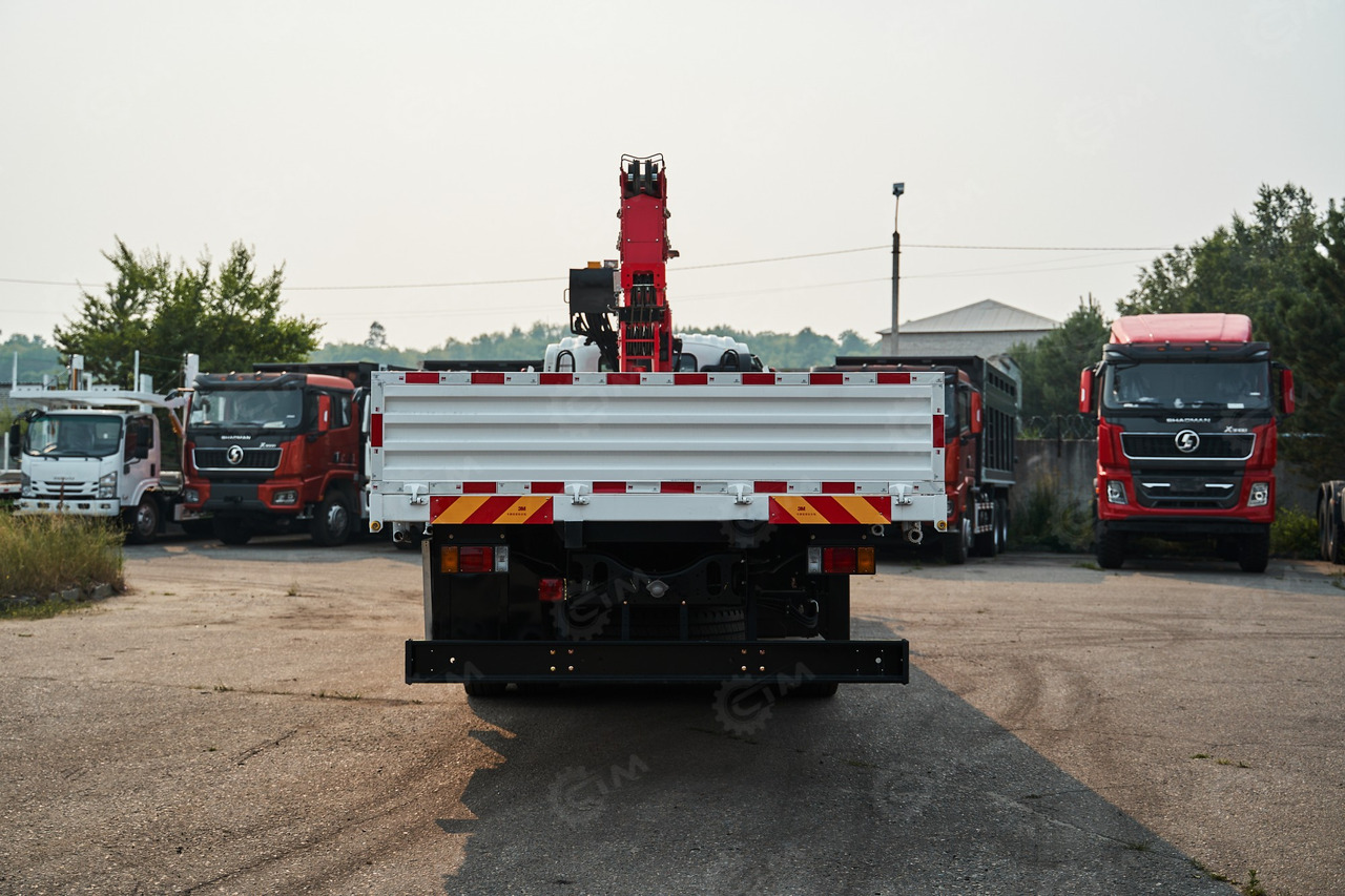 Новый Грузовик бортовой/ Платформа, Автоманипулятор ISUZU c КМУ SHS3005 г/п 12 т: фото 14