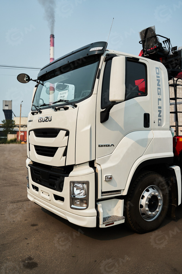 Новый Грузовик бортовой/ Платформа, Автоманипулятор ISUZU c КМУ SHS3005 г/п 12 т: фото 23