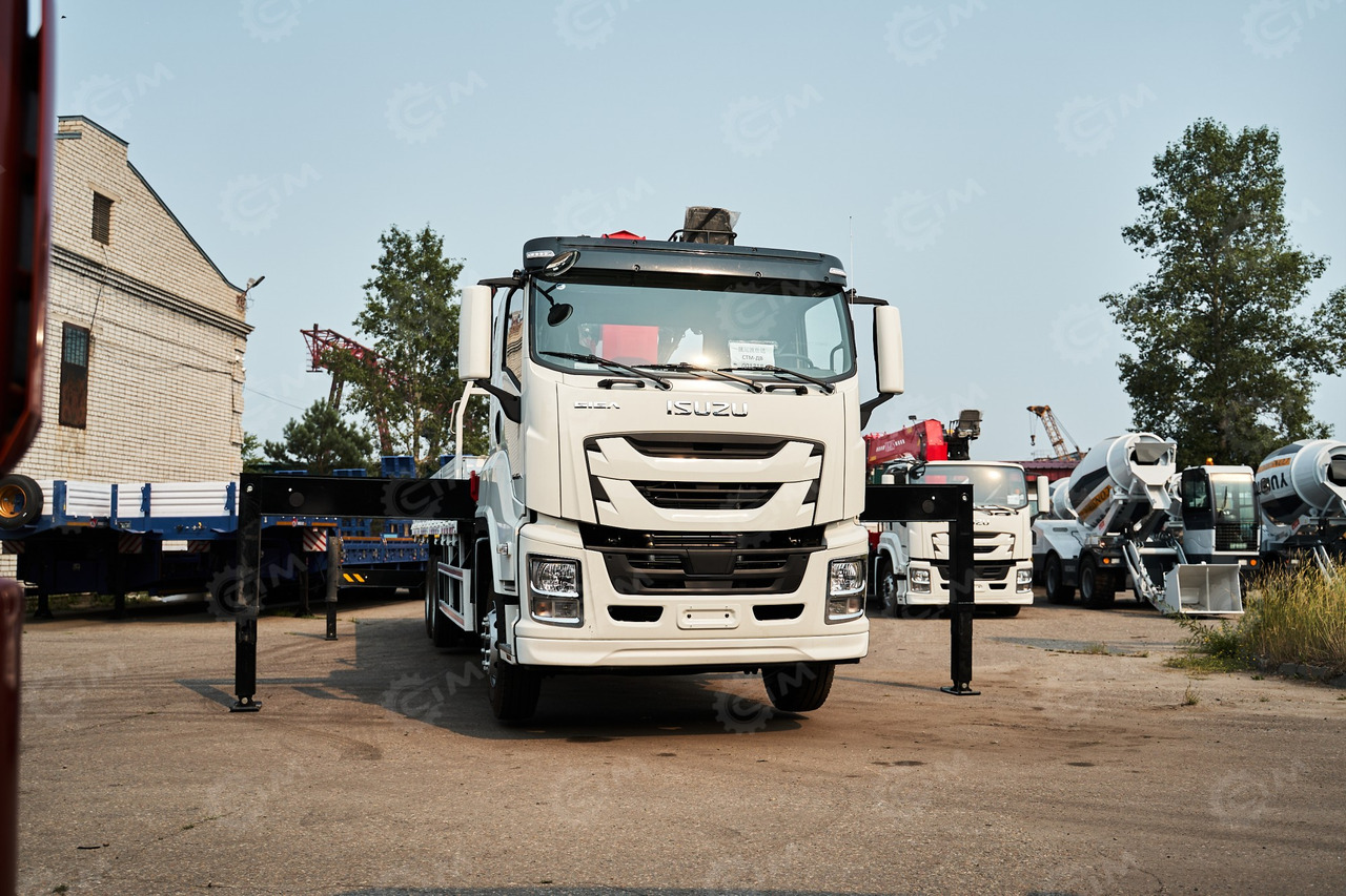 Новый Грузовик бортовой/ Платформа, Автоманипулятор ISUZU c КМУ SHS3005 г/п 12 т: фото 19