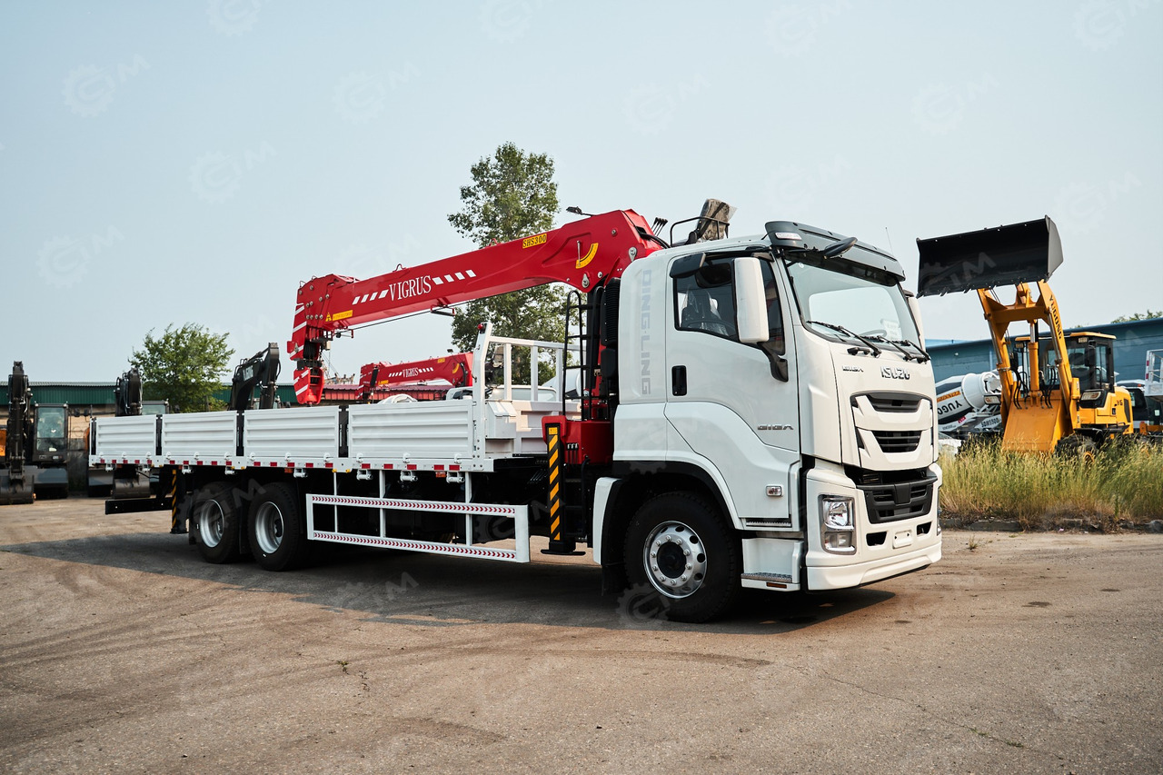 ISUZU c КМУ SHS3005 г/п 12 т - Грузовик бортовой/ Платформа, Автоманипулятор: фото 1 ISUZU c КМУ SHS3005 г/п 12 т - Грузовик бортовой/ Платформа, Автоманипулятор: фото 1