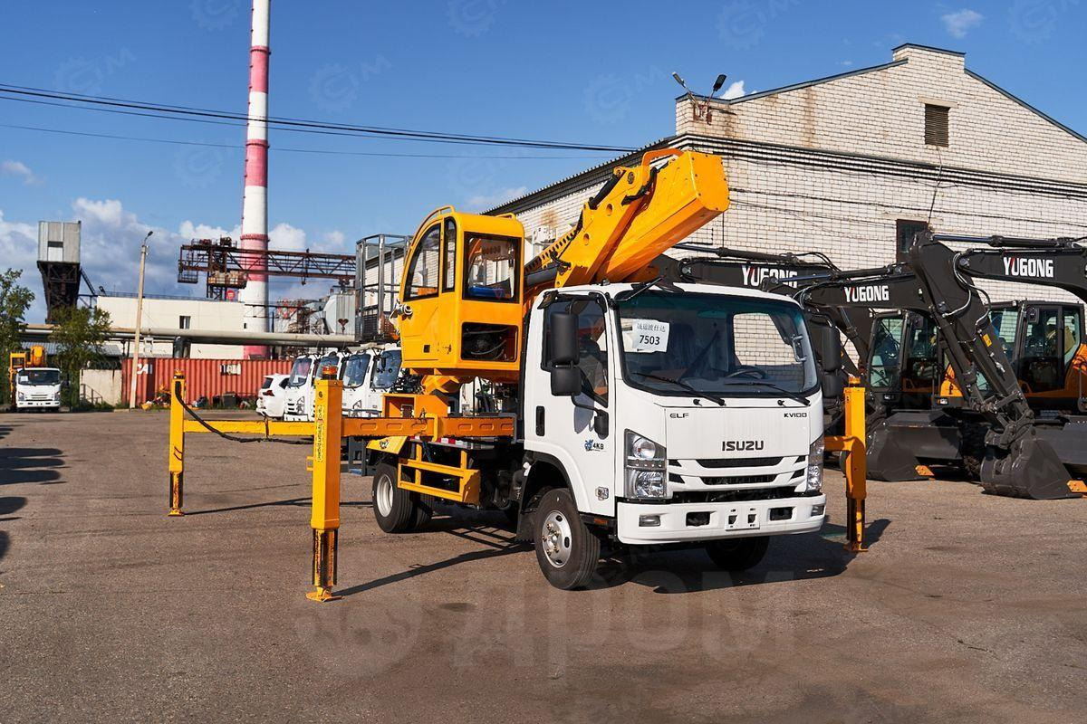 Isuzu Elf 30.5 м - Грузовик с подъемником: фото 3 Isuzu Elf 30.5 м - Грузовик с подъемником: фото 3