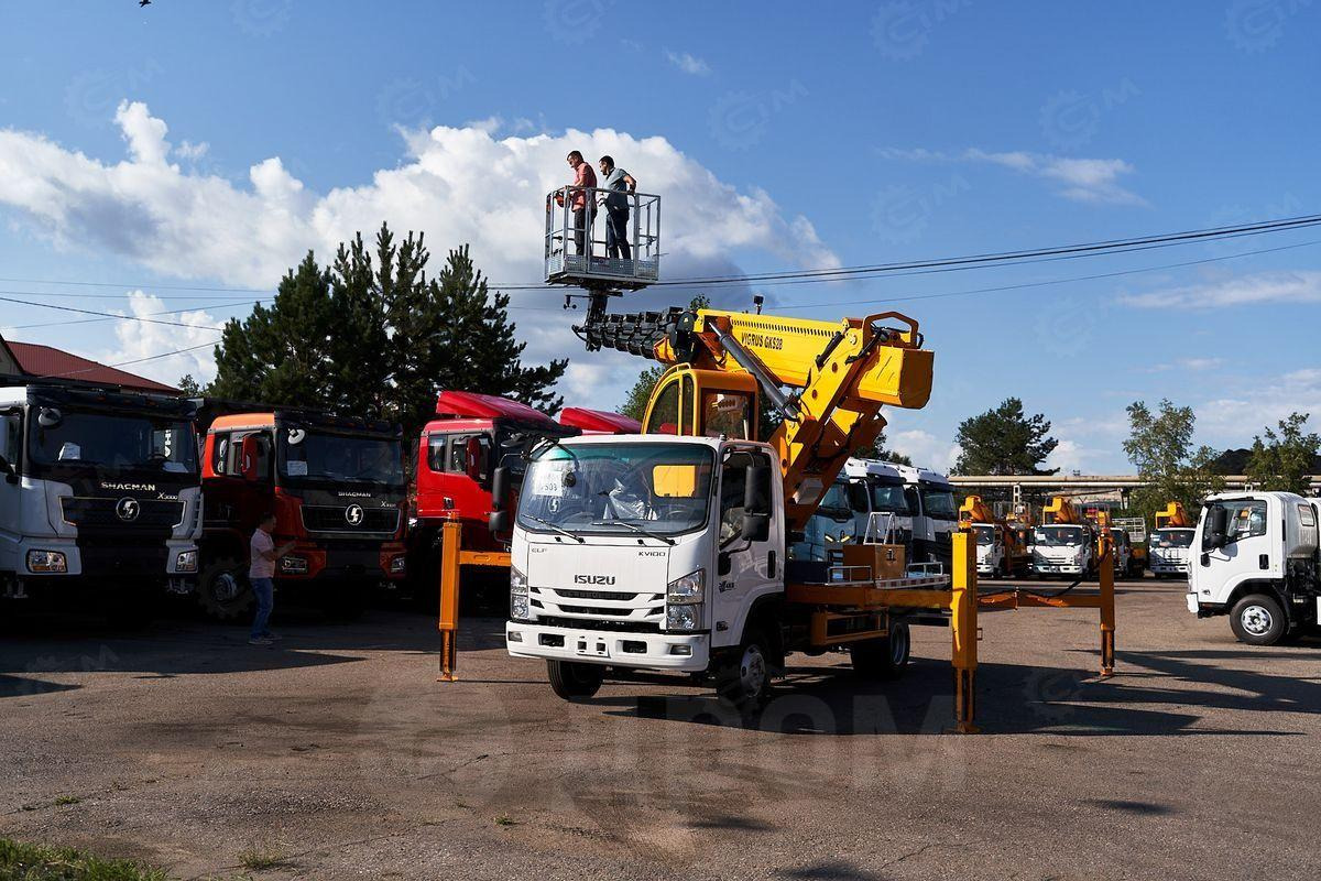 Isuzu Elf 30.5 м - Грузовик с подъемником: фото 5 Isuzu Elf 30.5 м - Грузовик с подъемником: фото 5