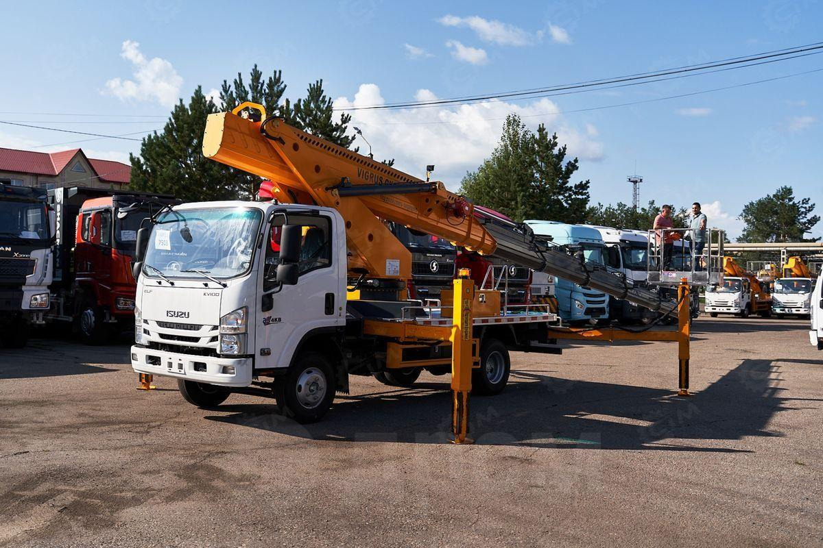 Isuzu Elf 30.5 м - Грузовик с подъемником: фото 4 Isuzu Elf 30.5 м - Грузовик с подъемником: фото 4