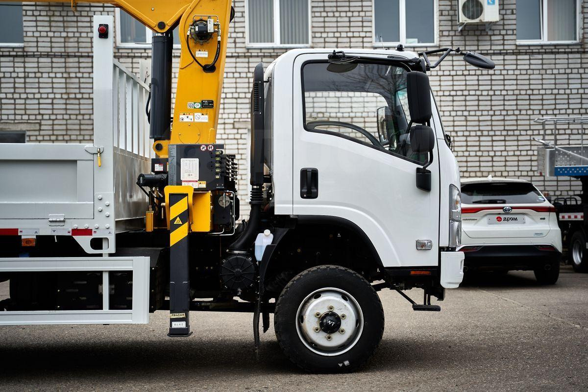 Новый Автоманипулятор Isuzu Elf 4WD c КМУ XCMG 5т: фото 8