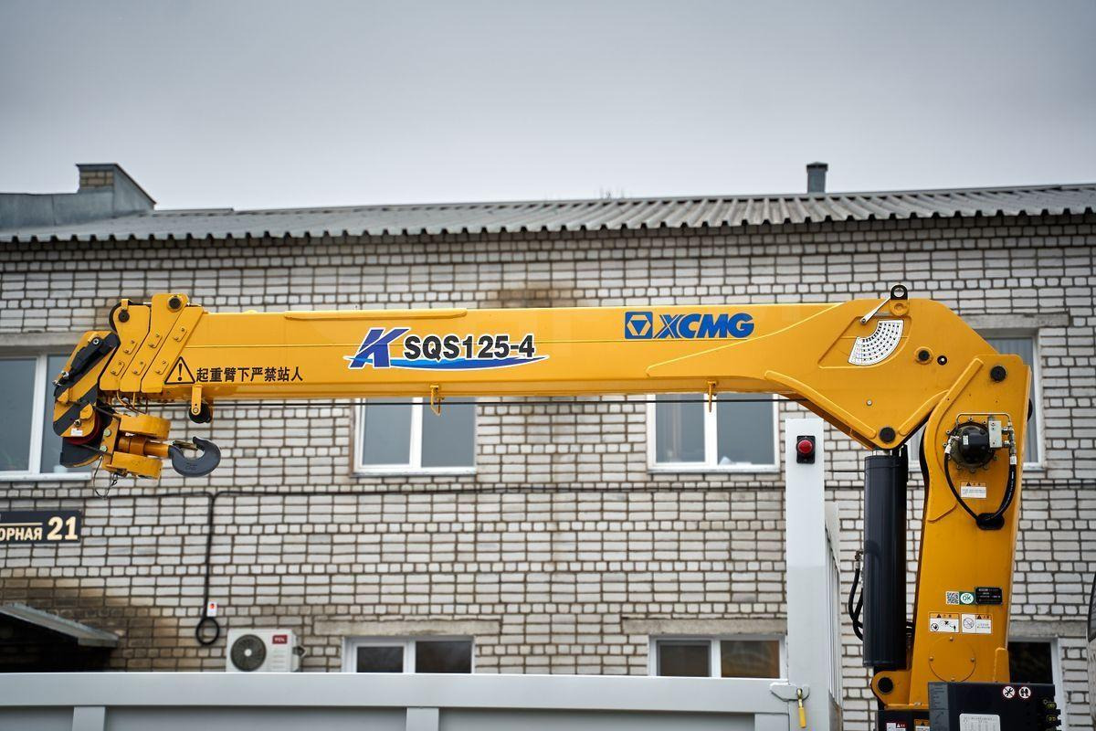 Новый Автоманипулятор Isuzu Elf 4WD c КМУ XCMG 5т: фото 9