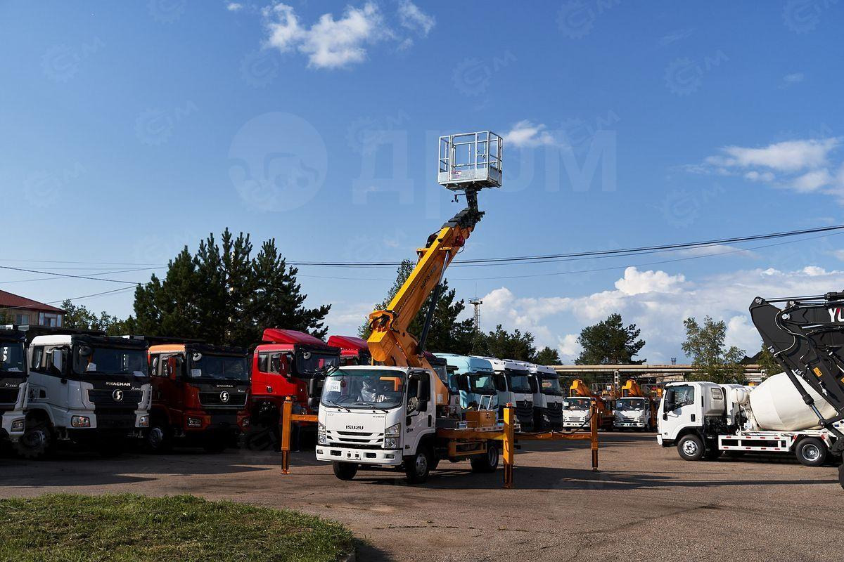Новый Грузовик с подъемником Isuzu Elf: фото 20