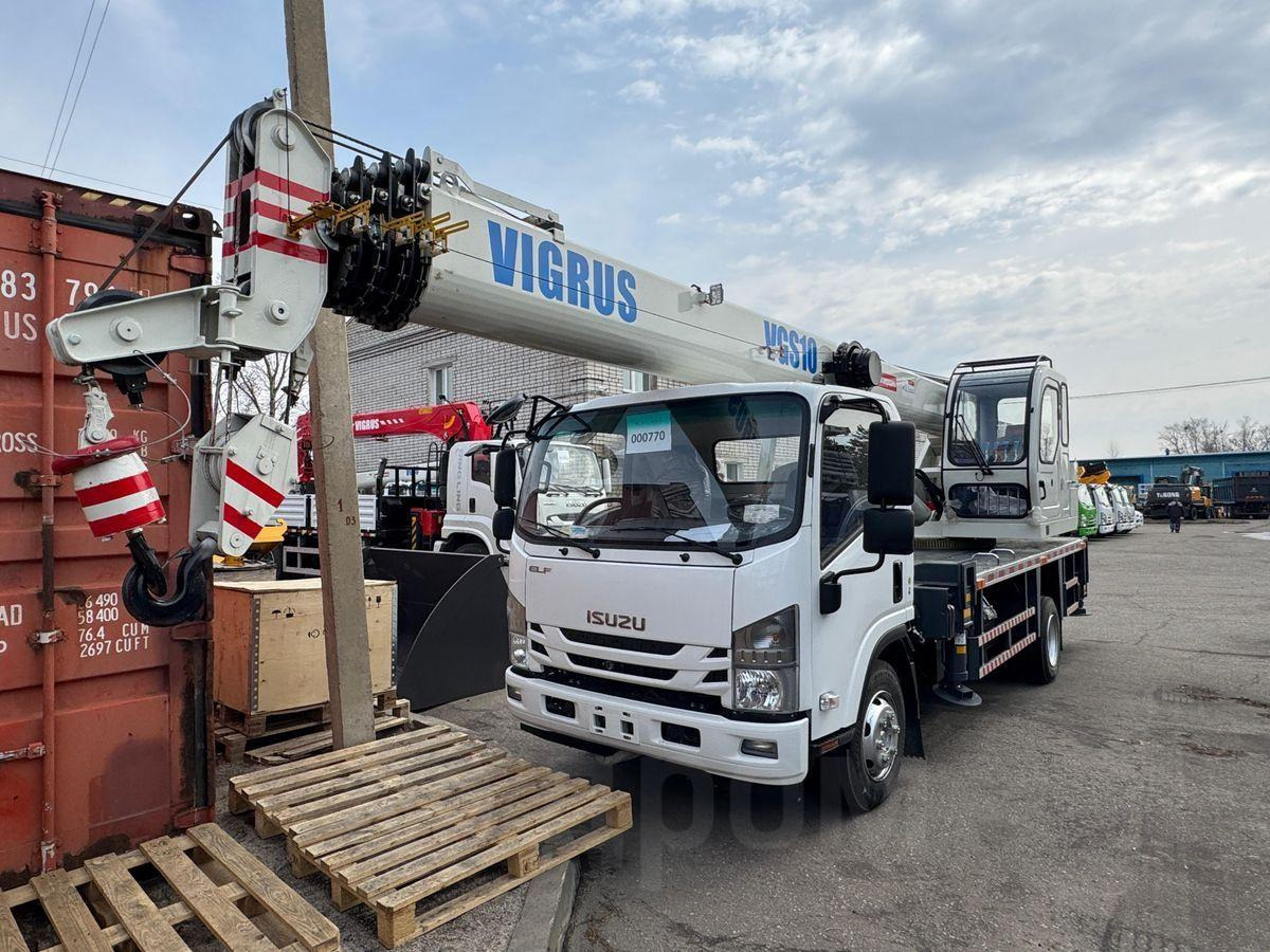Новый Мобильный кран Isuzu Elf: фото 7