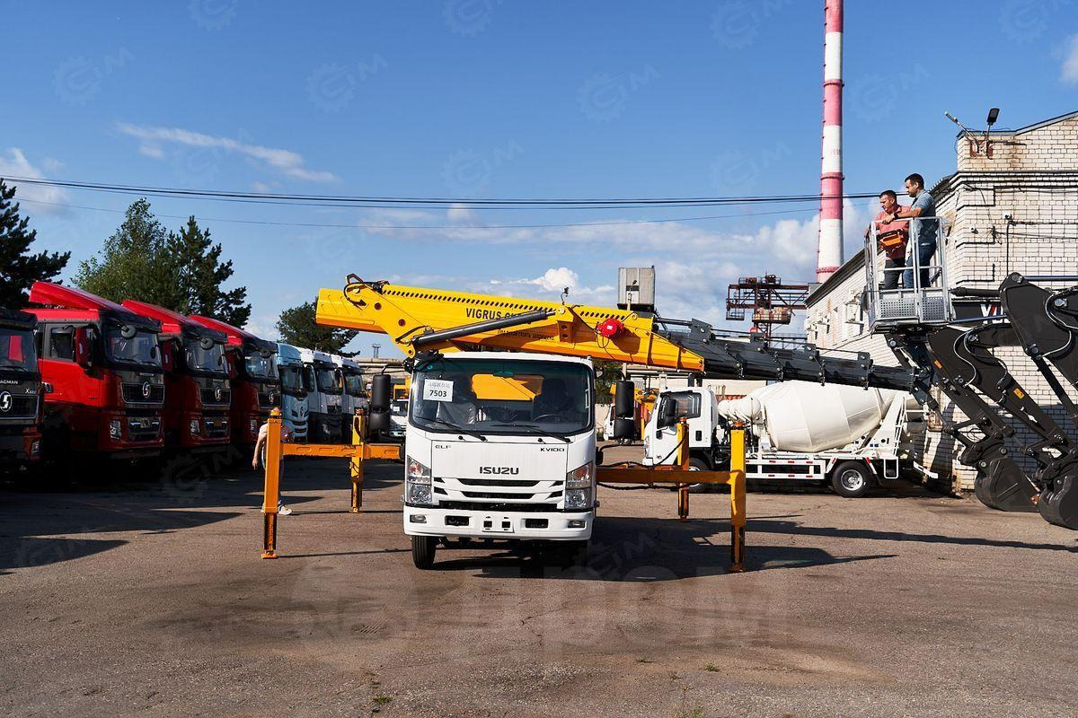 Новый Грузовик с подъемником Isuzu Elf: фото 6