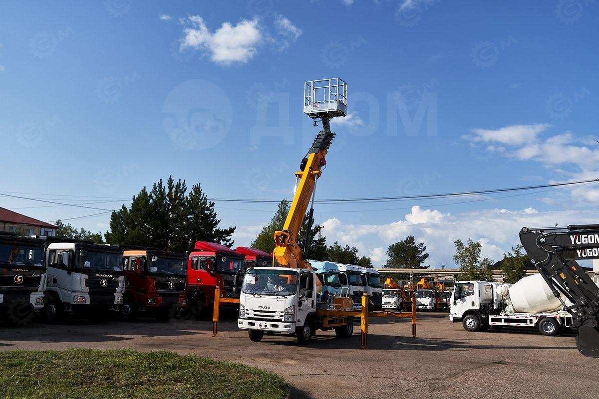 Новый Грузовик с подъемником Isuzu Elf: фото 21