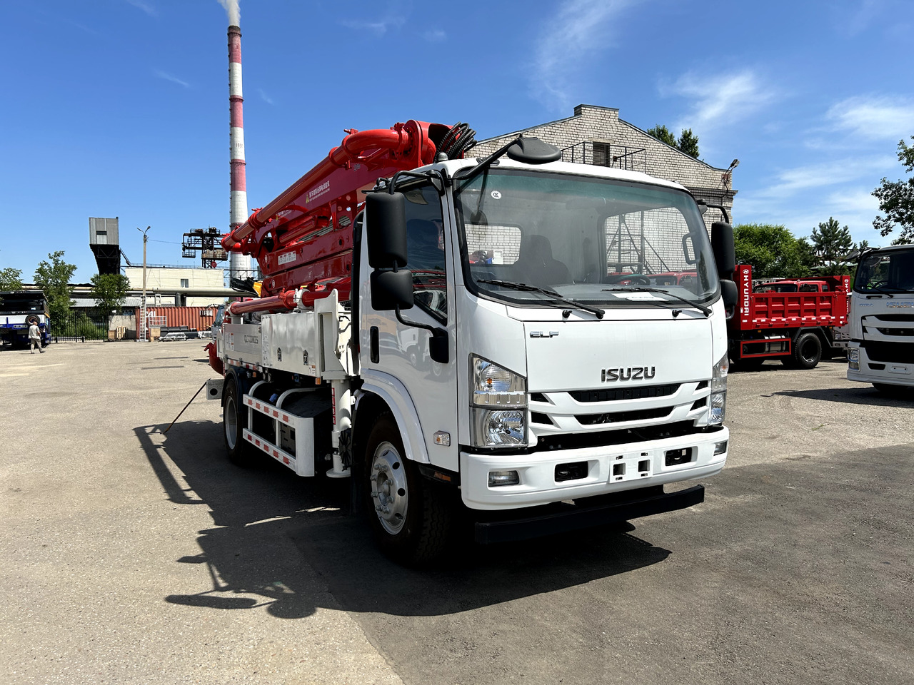 Новый Автобетононасос JIUHE 20 м на шасси ISUZU: фото 12