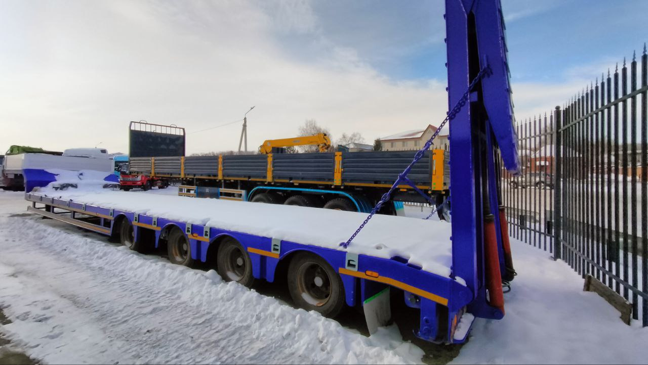 Новый Низкорамный полуприцеп LUXUDA LZC9404TDP пневмоподвеска: фото 12