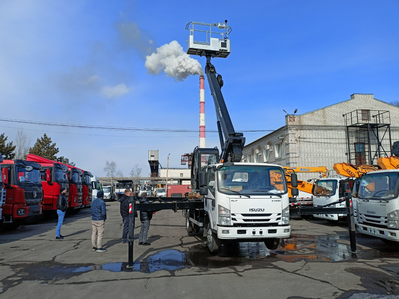 Новый Грузовик с подъемником XCMG GKS28: фото 15