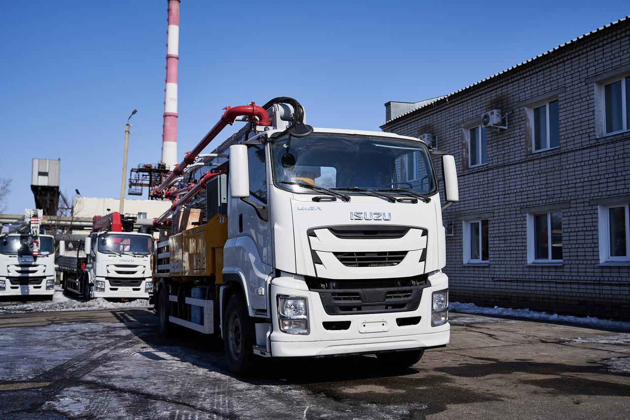 XCMG HBV30 на шасси ISUZU высота 30 м - Автобетононасос: фото 3 XCMG HBV30 на шасси ISUZU высота 30 м - Автобетононасос: фото 3