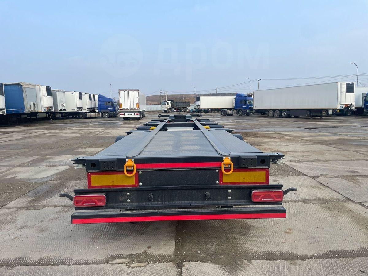 Новый Полуприцеп-контейнеровоз/ Сменный кузов Desa DST9501TJZ: фото 8