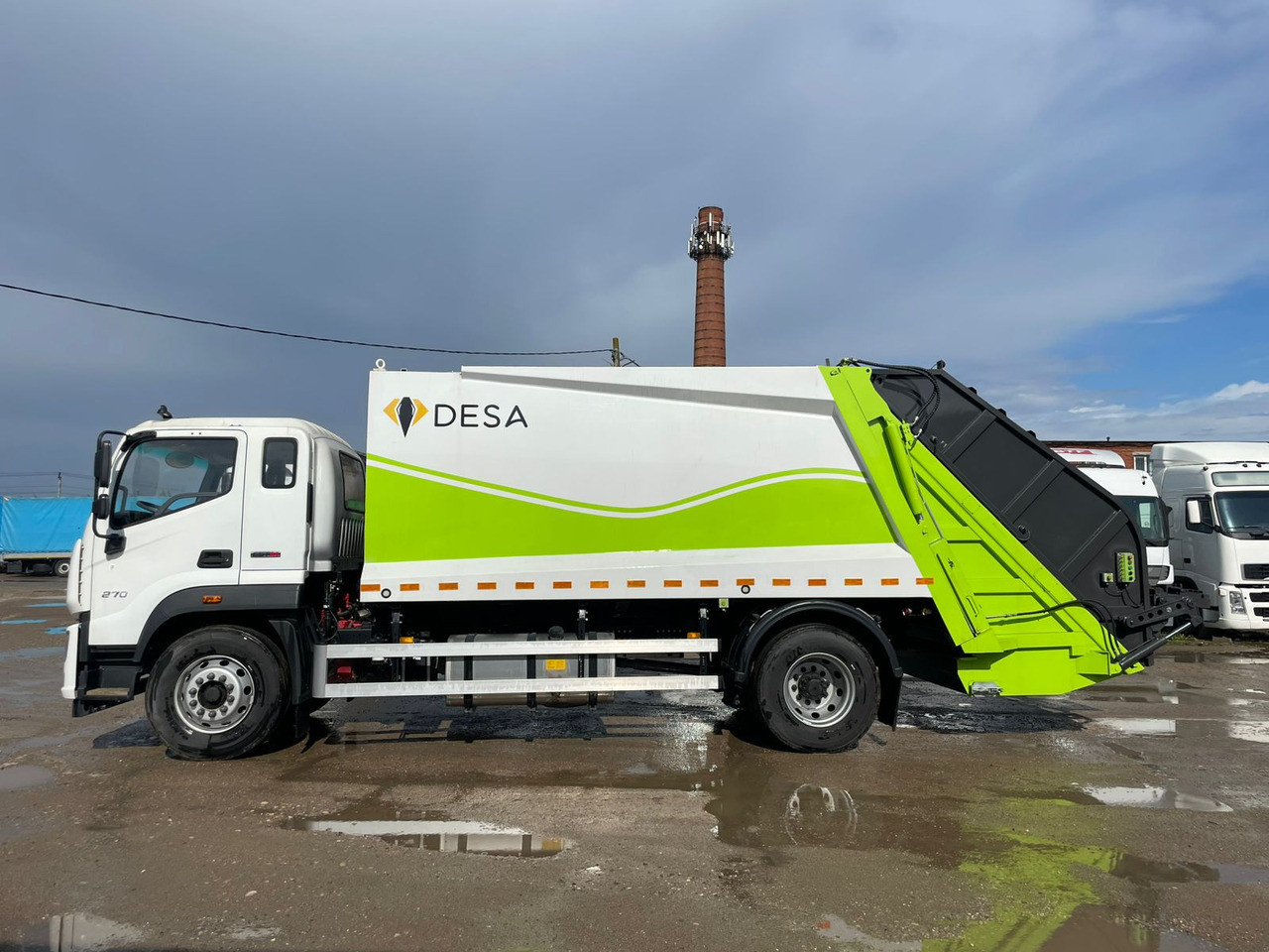 FOTON DESA на шасси Foton мусоровоз - Мусоровоз: фото 4 FOTON DESA на шасси Foton мусоровоз - Мусоровоз: фото 4