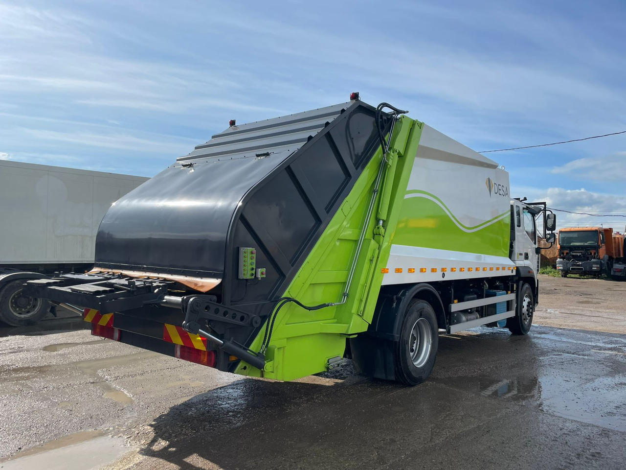 Новый Мусоровоз FOTON DESA на шасси Foton мусоровоз: фото 7