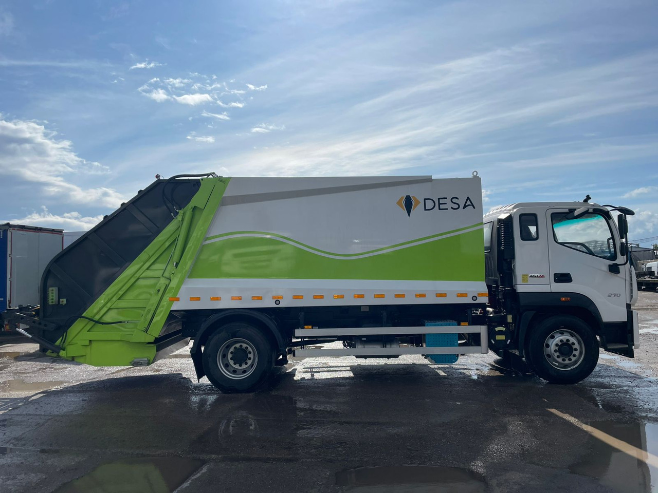 Новый Мусоровоз FOTON DESA на шасси Foton мусоровоз: фото 8