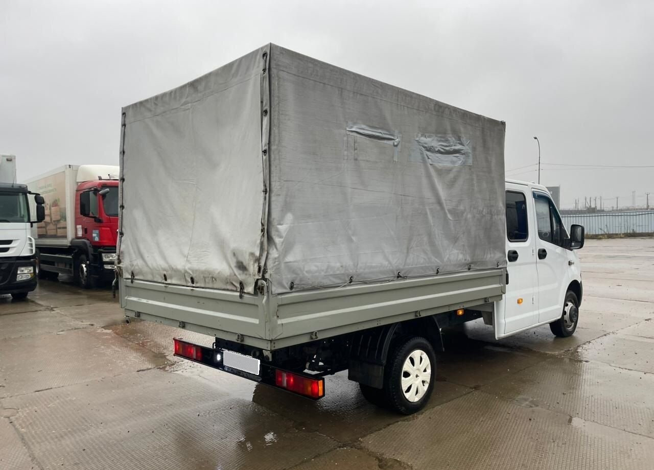 Тентованный фургон, Грузопассажирский фургон ГАЗ ГАЗель Next A22R32: фото 8