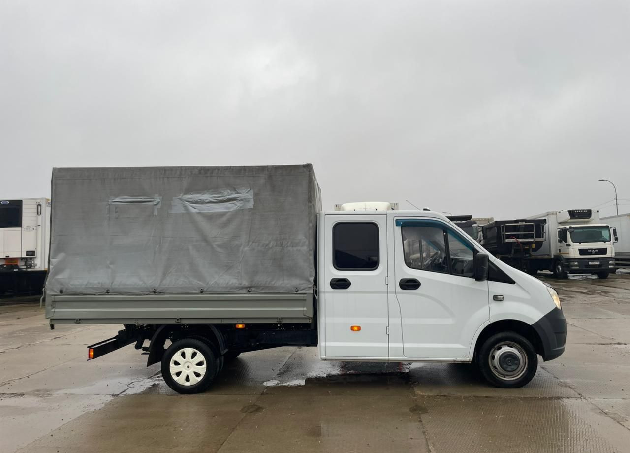 Тентованный фургон, Грузопассажирский фургон ГАЗ ГАЗель Next A22R32: фото 6