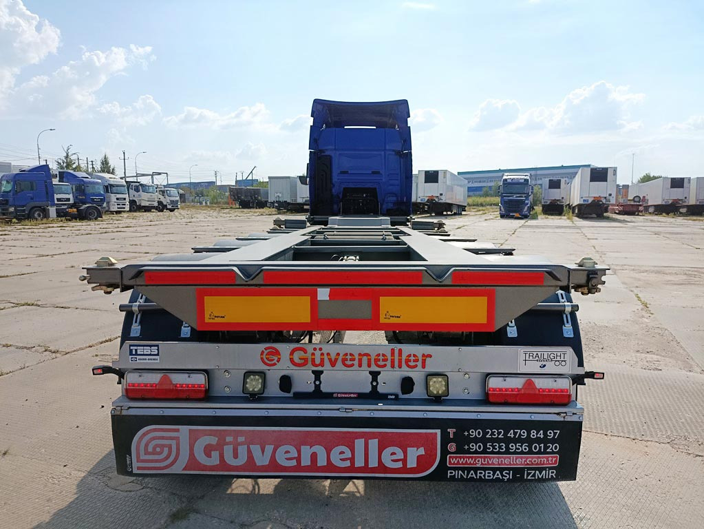 Новый Полуприцеп-контейнеровоз/ Сменный кузов GUVENELLER HKT: фото 6