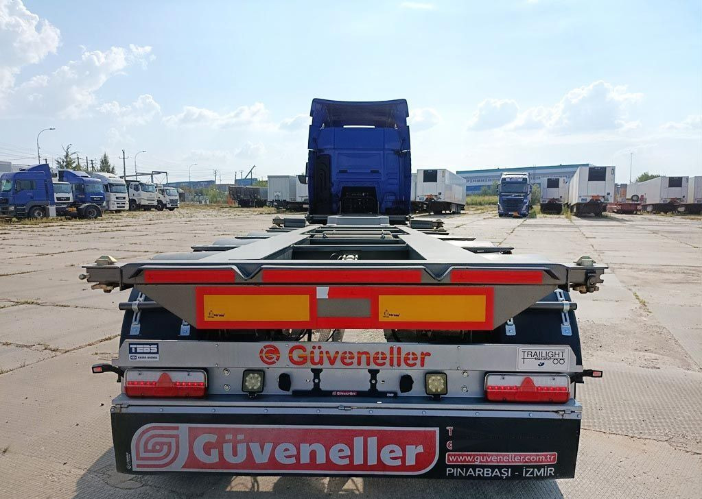 Новый Полуприцеп-контейнеровоз/ Сменный кузов Guveneller HKT: фото 6
