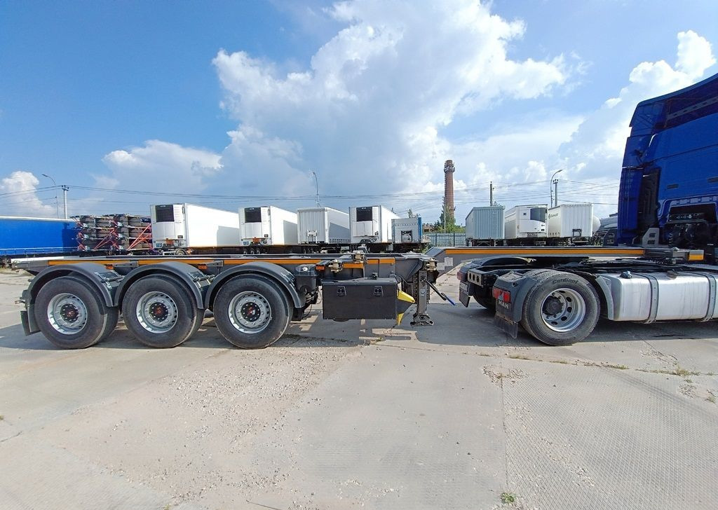 Новый Полуприцеп-контейнеровоз/ Сменный кузов Guveneller HKT: фото 8