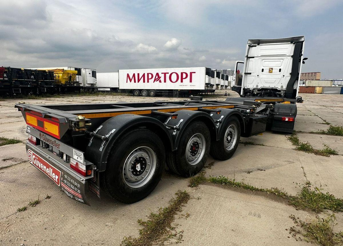 Новый Полуприцеп-контейнеровоз/ Сменный кузов Guveneller HKT: фото 7