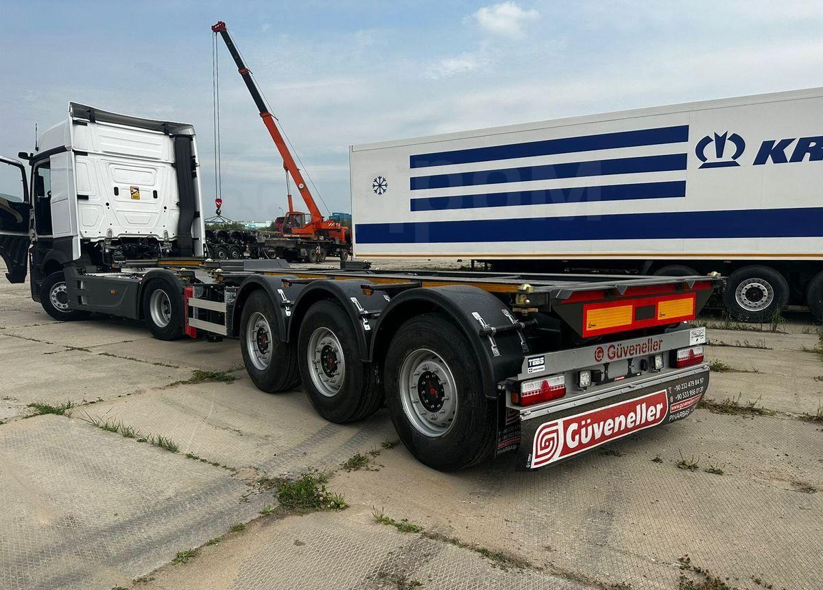 Новый Полуприцеп-контейнеровоз/ Сменный кузов Guveneller HKT: фото 8