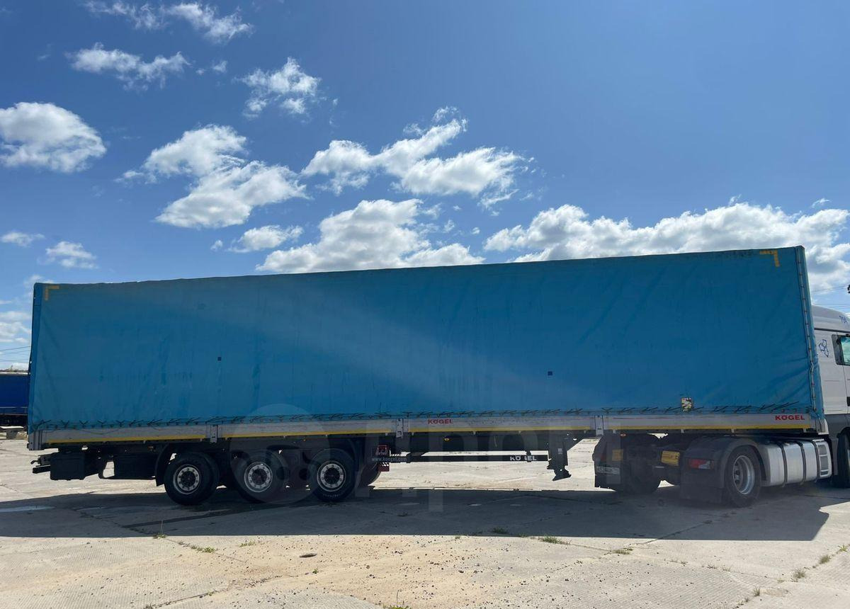 Kogel S24 - Тентованный полуприцеп: фото 3 Kogel S24 - Тентованный полуприцеп: фото 3
