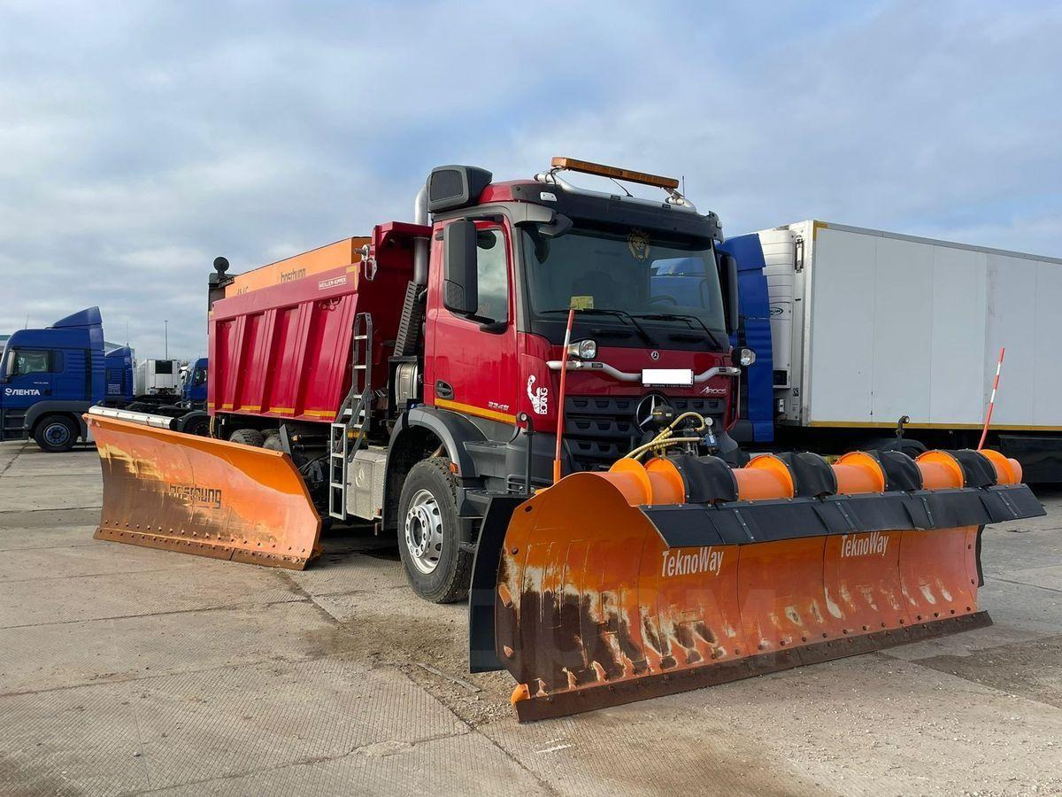 Mercedes-Benz Arocs - Снегоуборочная машина: фото 1 Mercedes-Benz Arocs - Снегоуборочная машина: фото 1