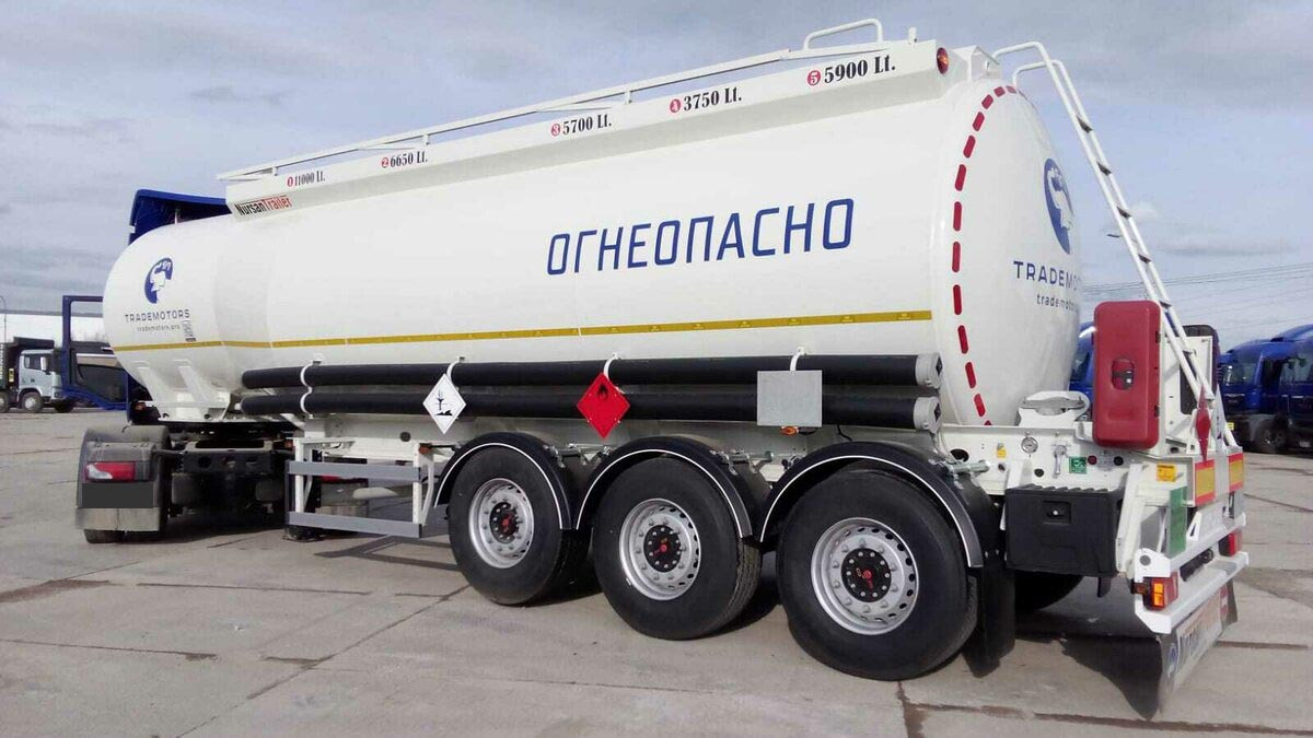 Новый Полуприцеп-цистерна NURSAN 3ANRSM (бензовоз): фото 6