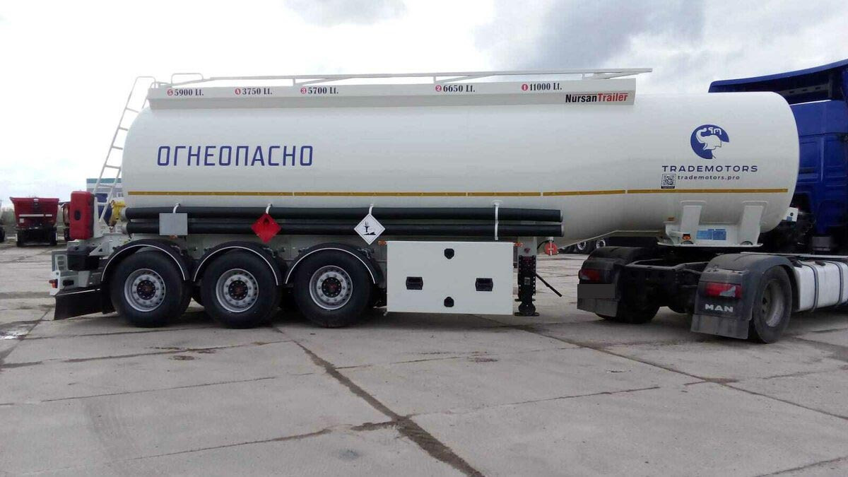 NURSAN 3ANRSM (бензовоз) - Полуприцеп-цистерна: фото 5 NURSAN 3ANRSM (бензовоз) - Полуприцеп-цистерна: фото 5