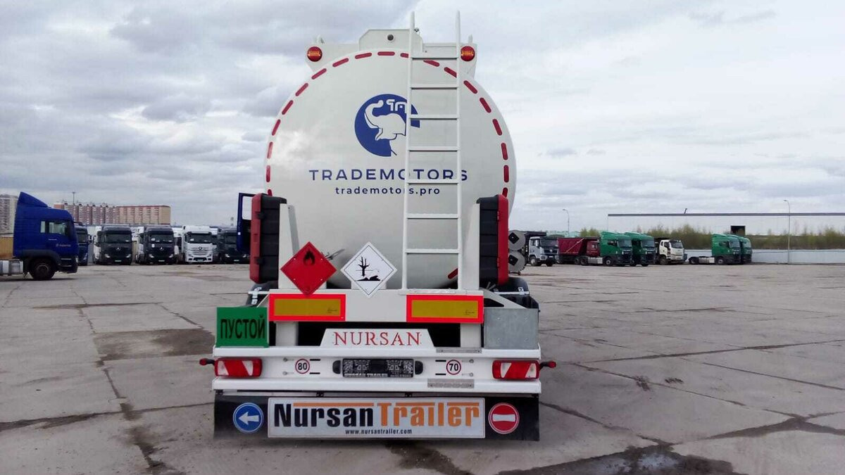 Новый Полуприцеп-цистерна NURSAN 3ANRSM (бензовоз): фото 8