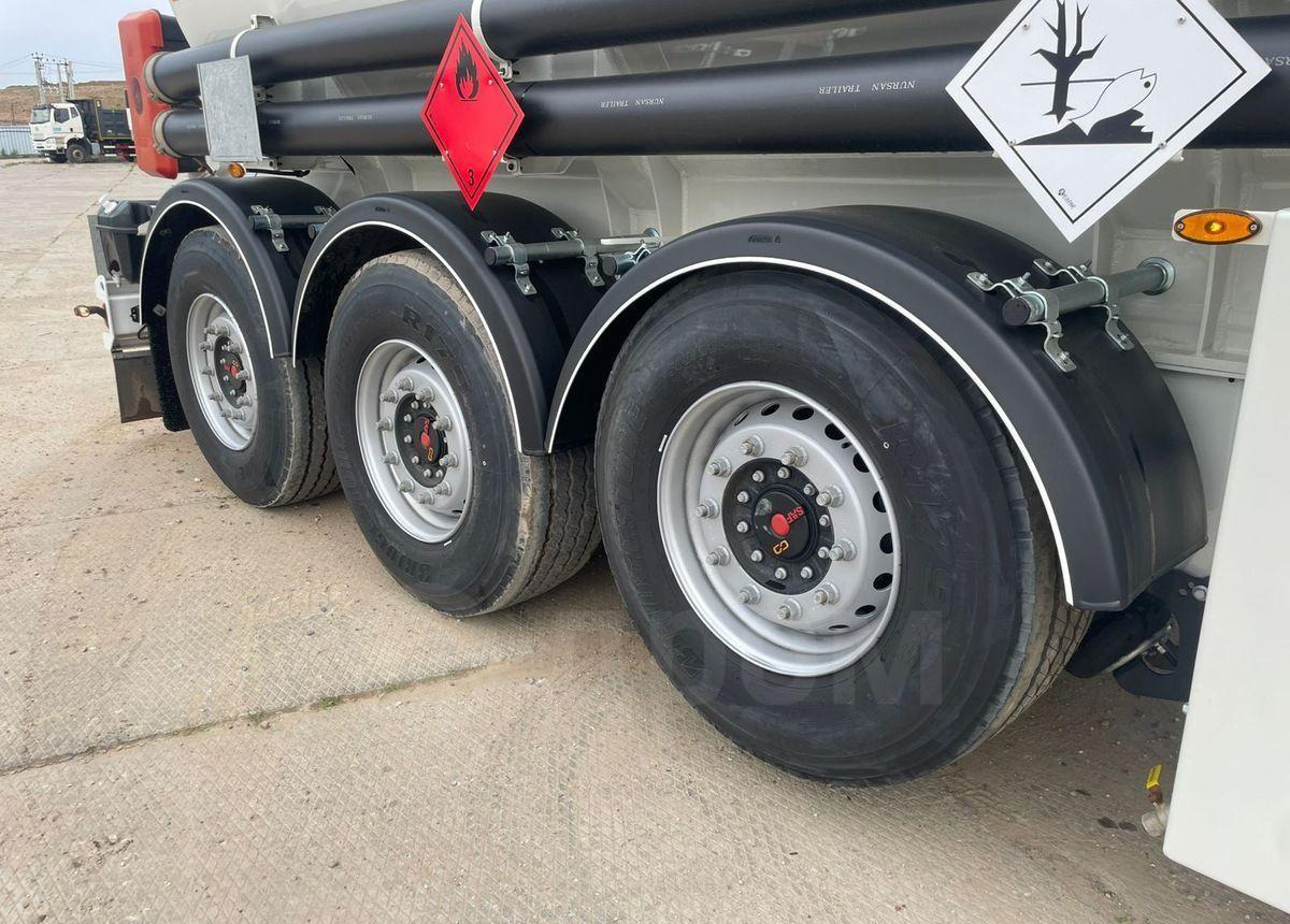 Новый Полуприцеп-цистерна Для транспортировки топлива Nursan 3ANRS: фото 11