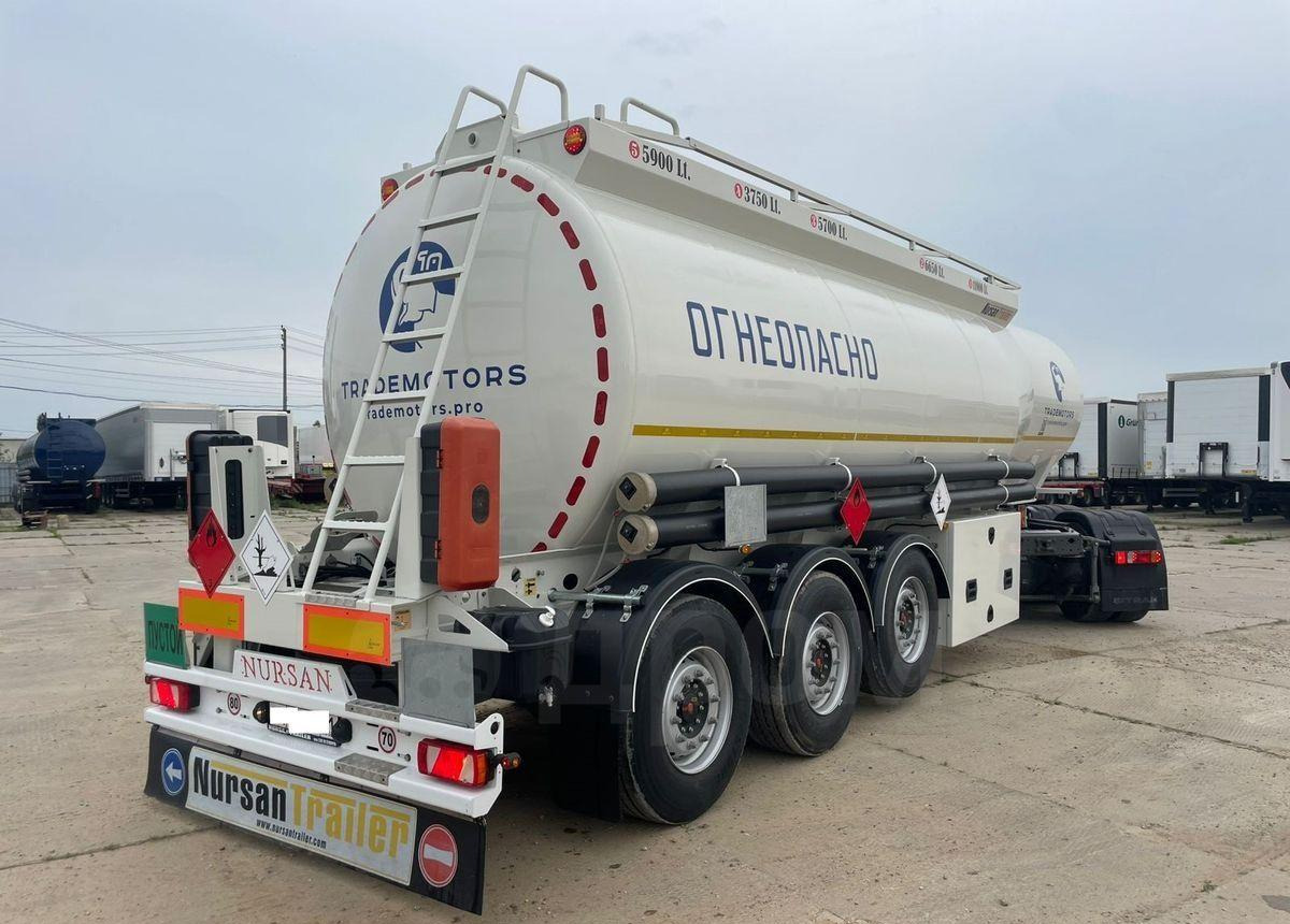 Новый Полуприцеп-цистерна Для транспортировки топлива Nursan 3ANRS: фото 8