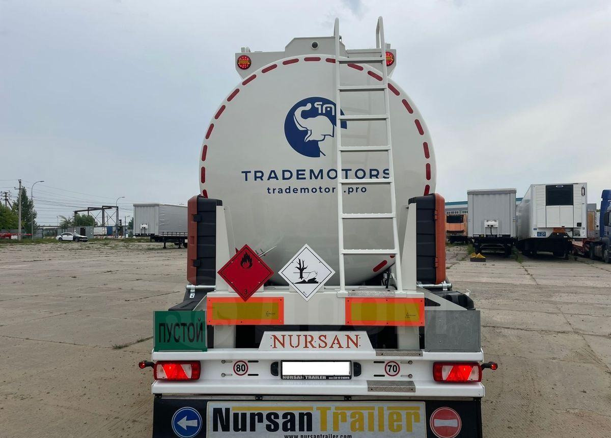 Новый Полуприцеп-цистерна Для транспортировки топлива Nursan 3ANRS: фото 6