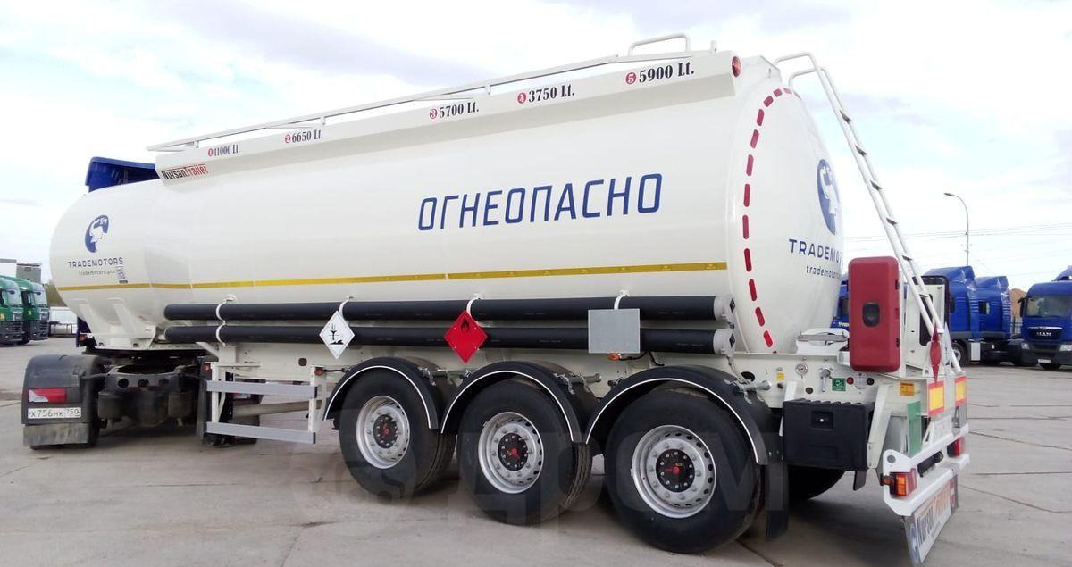 Новый Полуприцеп-цистерна Для транспортировки топлива Nursan 3ANRS2: фото 6