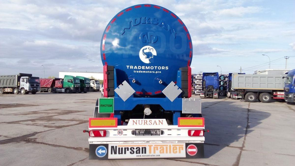 Новый Полуприцеп-цистерна Для транспортировки битума Nursan 3ANRS2: фото 8
