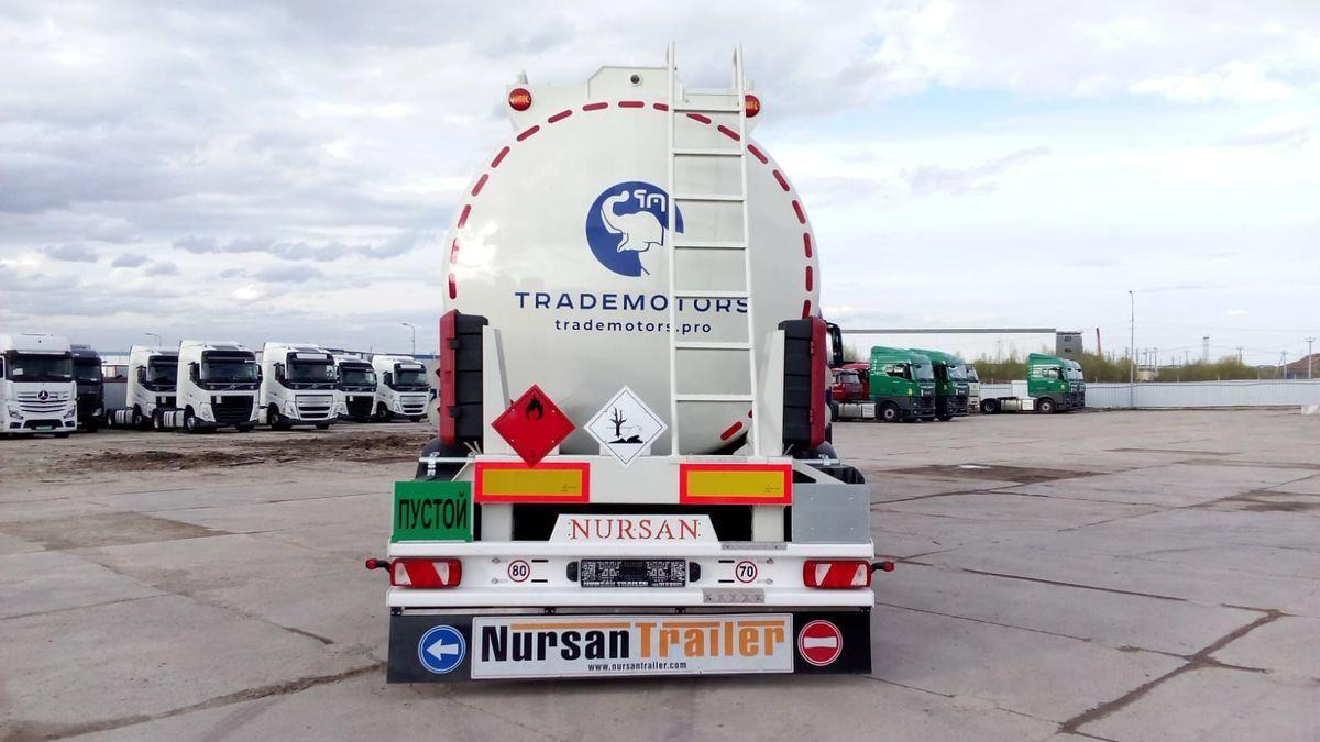 Новый Полуприцеп-цистерна Для транспортировки топлива Nursan 3ANRS2: фото 8