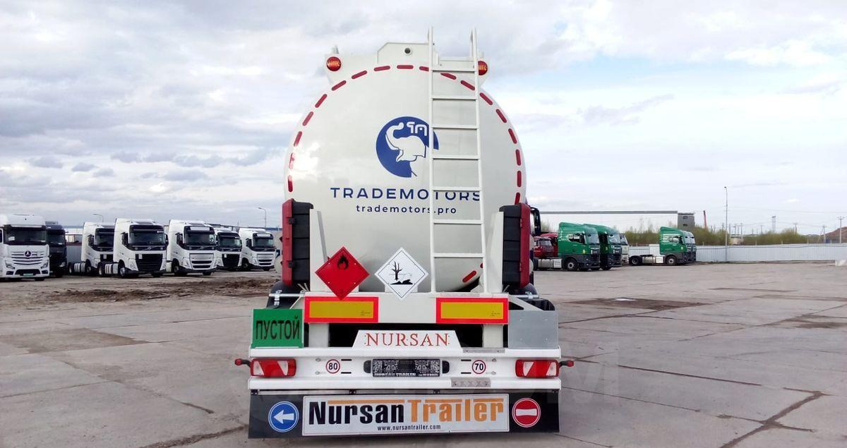 Новый Полуприцеп-цистерна Для транспортировки топлива Nursan 3ANRS2: фото 8