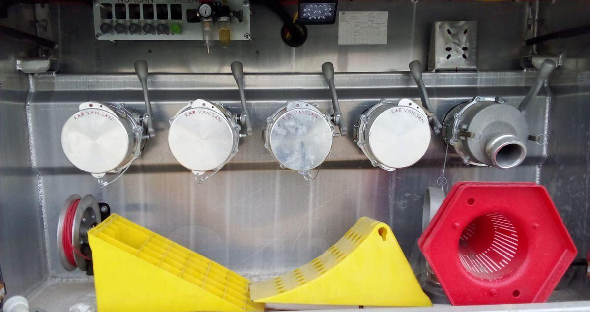 Новый Полуприцеп-цистерна Для транспортировки топлива Nursan 3ANRS2: фото 14